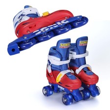 Barbie 2in1 Kids Roller Skates, Transform from Quads to Inlines Skates, Durab...