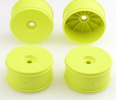 Sweep Racing Dish Felgen für 1:8 Truggy, 0 Offset 17mm - gelb (4) - SWA-TY4