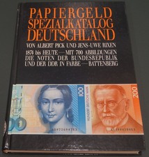 PICK / RIXEN: Papiergeld Spezialkatalog Deutschland. 1874 bis heute. 2. Auflage