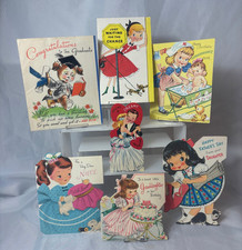Vtg Greeting Cards Graduation Valentines Birthday Fathers Day Made In USA