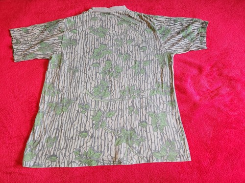 XL Men's Camouflage T Shirt Camo Hunting Short Sleeve by Tree Leaf Hunters Top - Picture 2 of 4