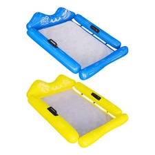 Water Hammock Multi-Purpose Inflatable Pool Floats Tanning Lounger 