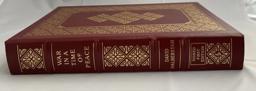 Easton Press SIGNIERTES Krieg in Zeiten des Friedens Lederbuch Erstausgabe schön - Bild 5 von 7