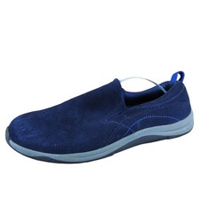 Lands' End Women Slip-On Blue Leather Sz 8.5 Medium Gently Used 2025