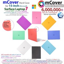 NEW mCover Hard Case for 2024 15" Microsoft Surface Laptop 7 Model 2037