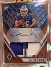 2023 Phoenix Dalton Kincaid Orange Dual Patch Auto Rookie Bills RAD-DK  /125 NFL