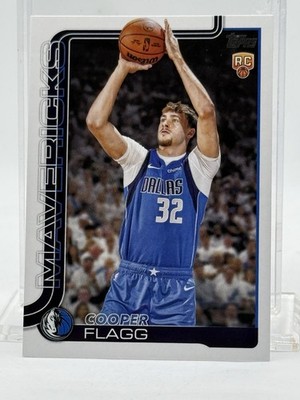 2025 Topps Flagship X #201 COOPER FLAGG (Dallas) RC