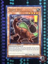 giant rex yugioh card Yu-Gi-Oh! - Wild Survivors Cannot attack directly Giant Rex | Card Details
