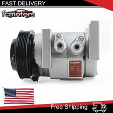 Ac Compressor Wclutch 6-groove Pag100 For Dodge Challenger-11-14 V6 3.6l Rs18
