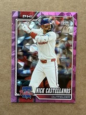2026 Topps Series 1 Nick Castellanos #17 Pink Diamante Foil