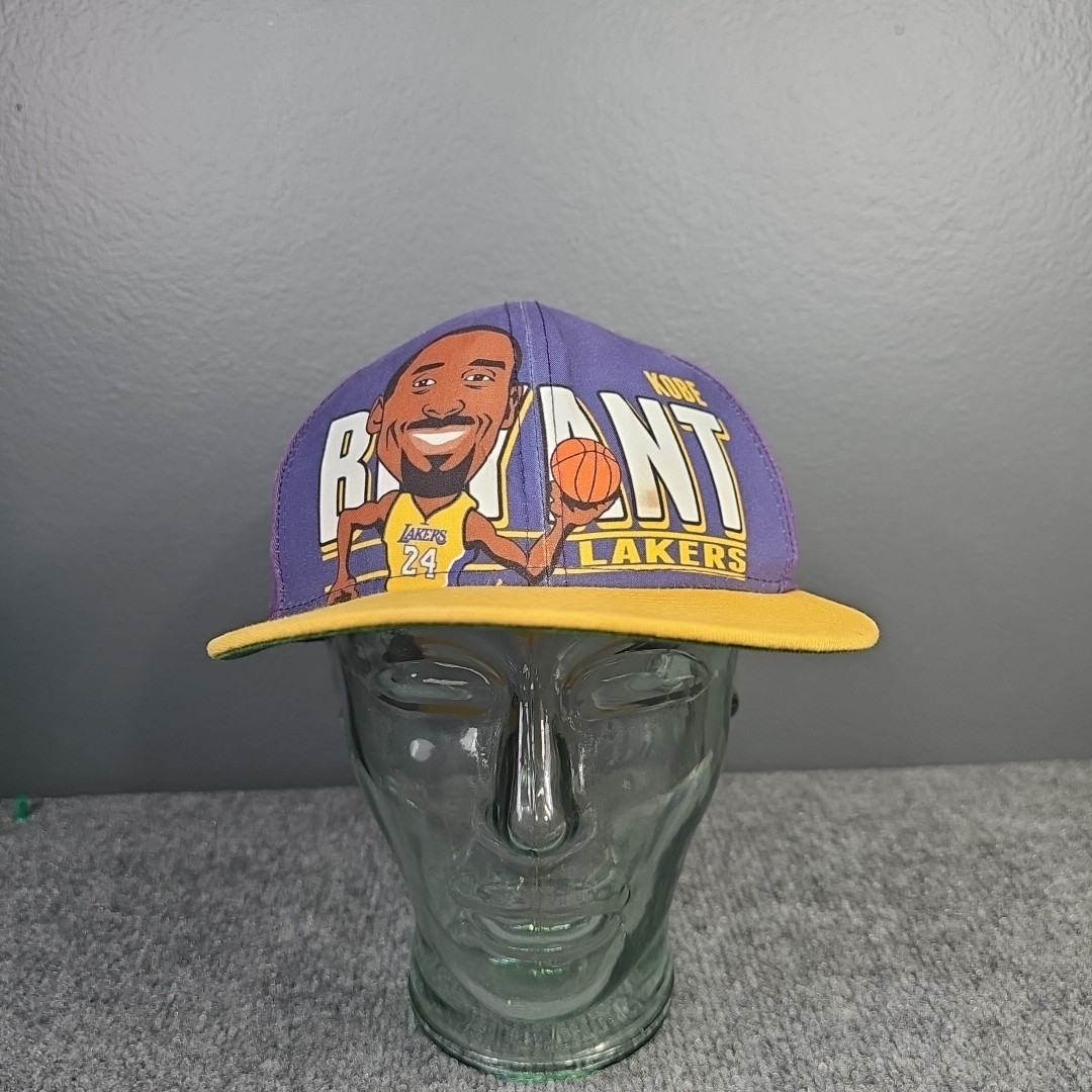 Kobe Bryant Caricature New Era 9fifty Youth SnapBack Hat Lakers 24 