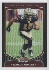 2009 Bowman Chrome Refractor Lance Moore #83 0j0