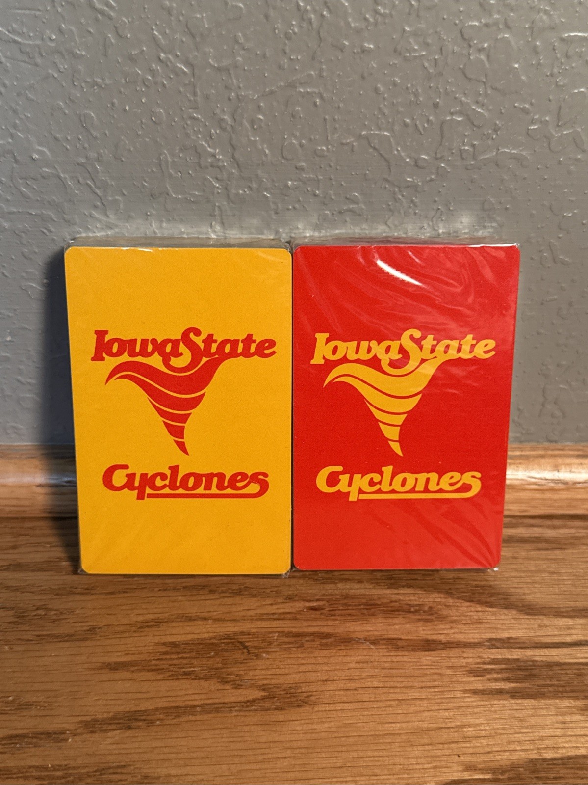 Iowa State Cyclones Complete Playing Cards 2 Sets New Sealed Hoyle Made In USA
