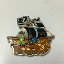 BAMARAMA 2024 MEGA PIRATE SHIP SIGNAL WALKS THE PLANK GEOCOIN UNACTIVATED