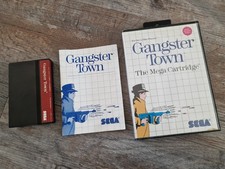 Gangster Town Sega Master System - Complete & Working - Great Condition