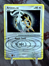 Pokemon Arceus AR5 Platinum Arceus Holo Rare LP on eBay