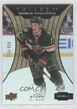 2019-20 Upper Deck Trilogy Rookie Premieres Level 1 773/999 Nico Sturm #51 n1u