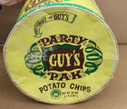 Vintage Rare Guy's  Potato Chip Can, 10" tall X 9 1/2" wide, dated April 2 1976  — photo 3