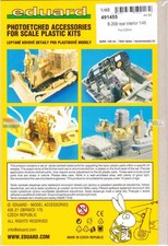 EDU491455 1:48 Eduard Color PE - B-26B Marauder Rear Interior Detail Set ICM