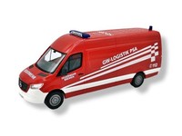 Busch Mb Sprinter Lang - Feuerwehr Bremen GW- Psa - Rot