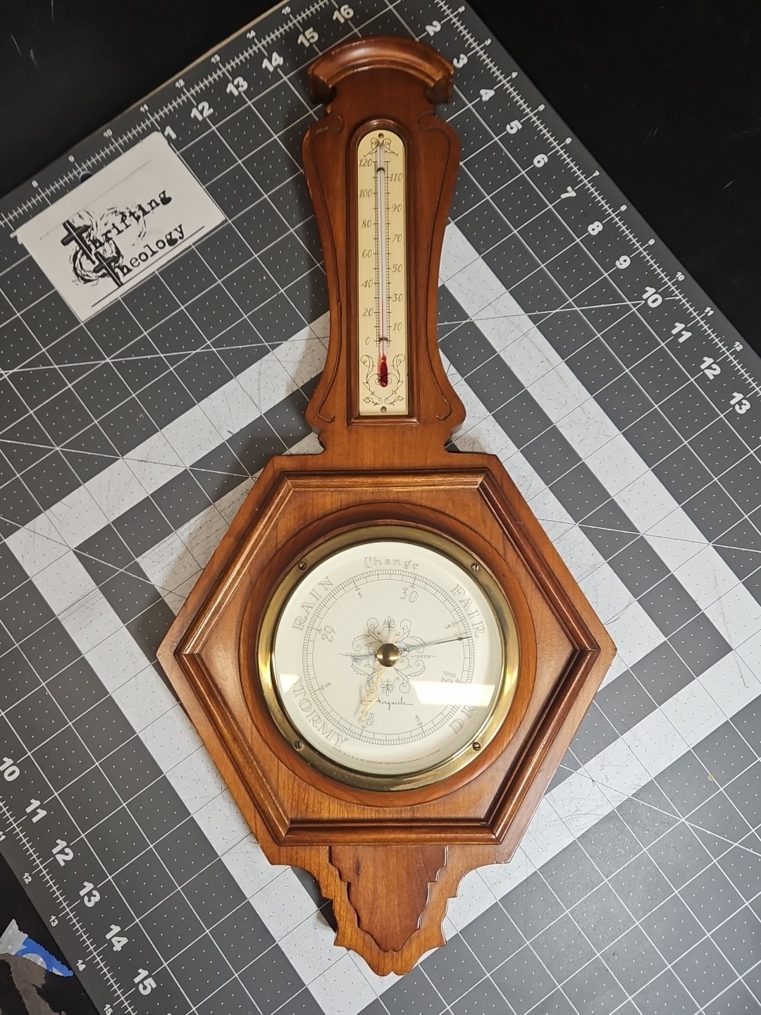 Banjo Style Wall Decorative Barometer