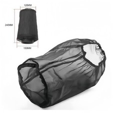 2 X Universal Car Cold Air Intake Filter Protect Sock Cover Dustproof Filter 9"