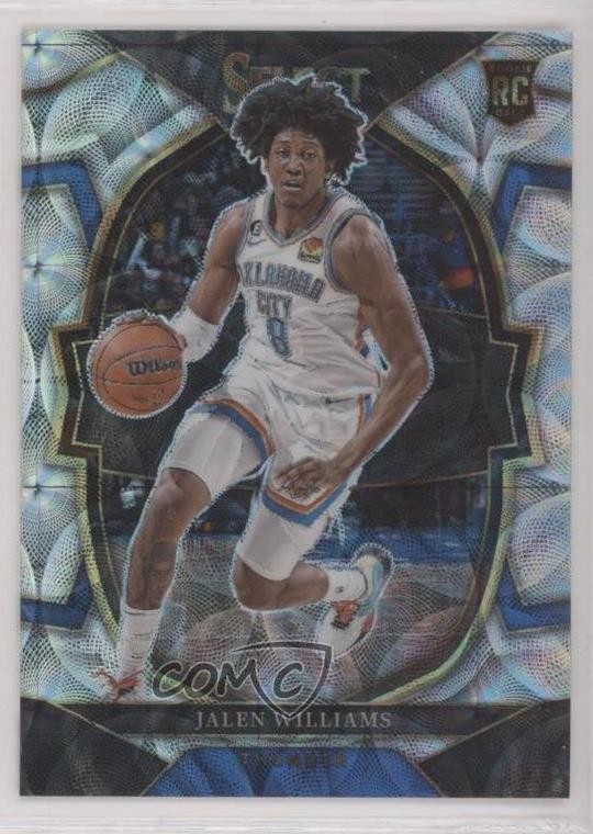 2022-23 Panini Select Concourse Scope Prizm Jalen Williams #90 rp9
