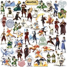 AVATAR THE LAST AIRBENDER DIE CUT VINYL 50 CT STICKER PACK