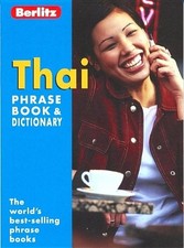 BERLITZ THAI PHRASE BOOK  DICTIONARY By Berlitz Guides  Mint Condition 
