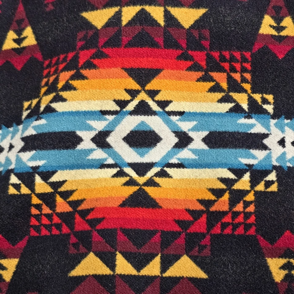 Pendleton wool varsity jacket aztec geometric design mens L red chief Joseph - Image 4 of 4