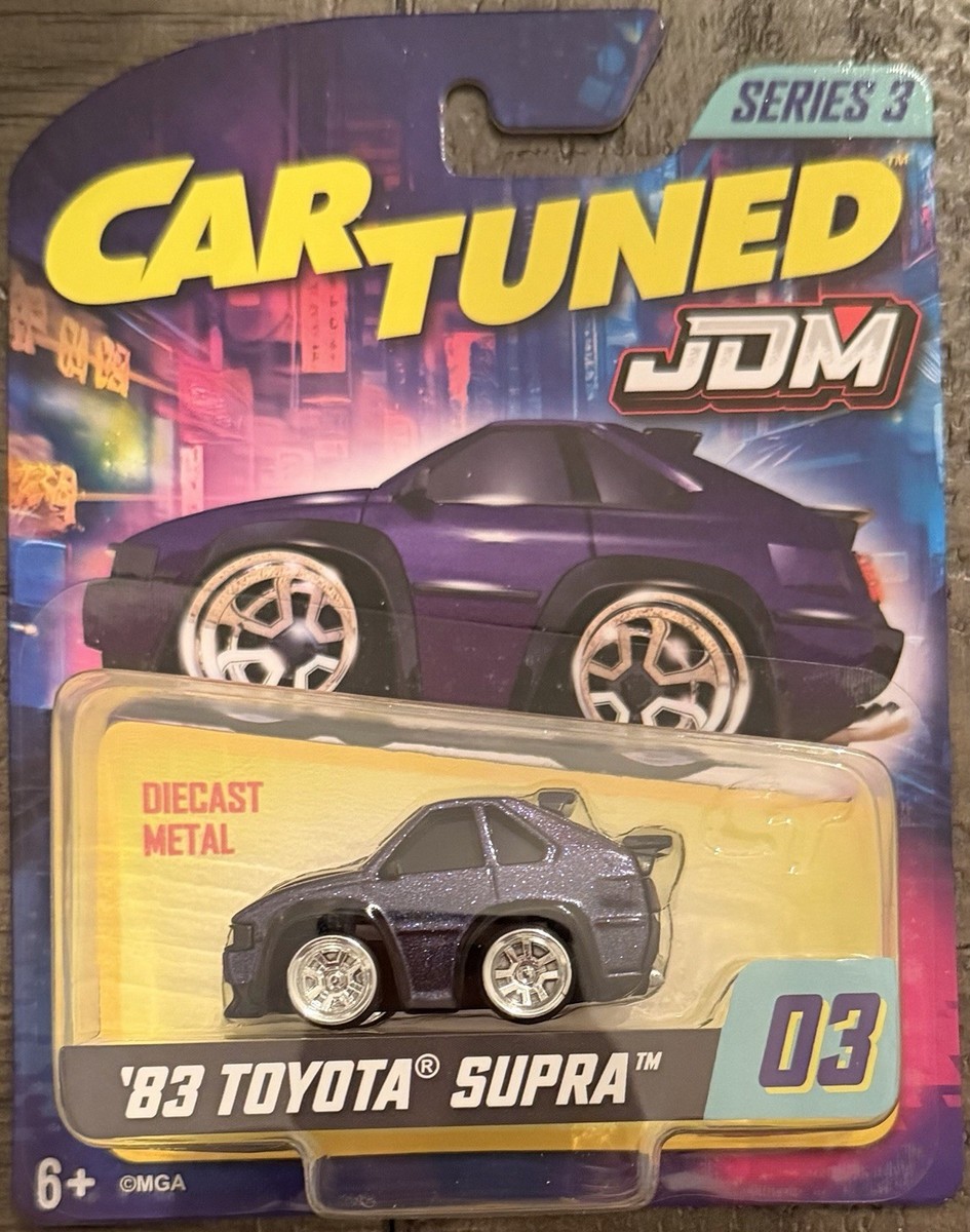 Car Tuned JDM '83 Toyota Supra #03 Purple With Blue Flakes Series