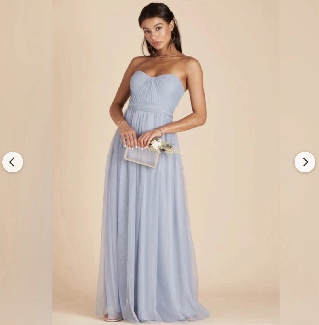 Tulle Gray Bridesmaid Dresses for sale | eBay