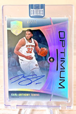 2024-25 PANINI EMINENCE KARL-ANTHONY TOWNS OPTIMUM DIAMOND AUTOGRAPH SSP #04/10