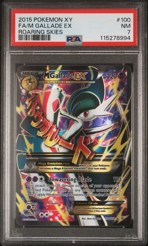 M Gallade-EX graded PSA 7 for sale on eBay