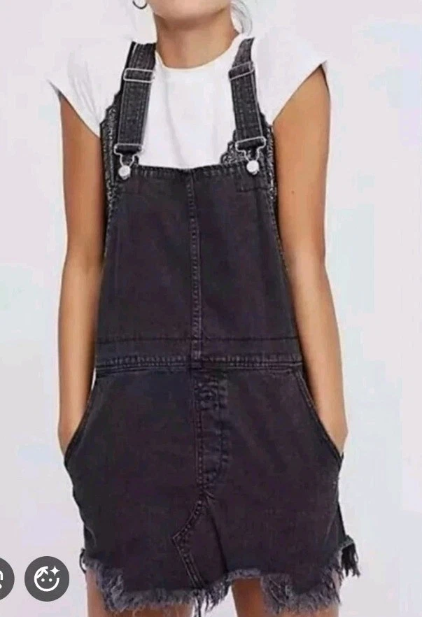 Free People Black Denim Dresses for Women for sale | eBay