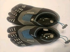 Body Glove Barefoot 3T Water Shoe Womens Size 7 Black Turquoise Nice Condition