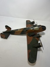 Marx Tin Litho Bomber Airplane Wind-up Toy Large L-95