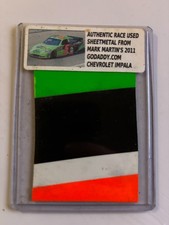 Mark Martin 2011 - NASCAR GENUINE RACE USED SHEETMETAL