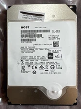 Lot of 5 HUH728080AL5200 HGST  8TB 12GBPS 7.2K SAS 3.5'' HARD DRIVE HDD