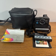 Polaroid SX-70 Pronto RF SE "Courtesy Camera" With Strap  Documentation
