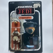 UNPUNCHED 1983 STAR WARS Jedi Figure PRINCESS LEIA BOUSHH  77 Back MOC SW95