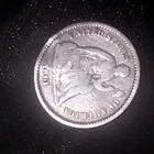 1861 Seated Liberty Half Dime Silver Coin United States Circulated Uncertified