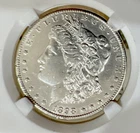 1898-S Morgan Dollar  Mint AU From Original Collection 18