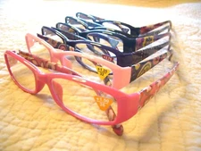 Women's Reading Glasses 1.25 - 3.00 Smaller Fit Flex Arm Ladies Readers R197S