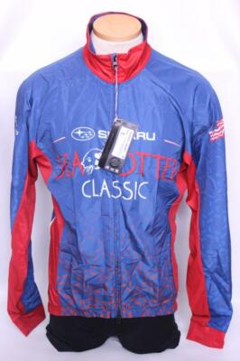 New Primal Women/'s Sea Otter Classic Large Blue Cycling Wind Bike Jacket