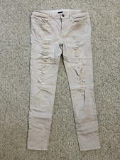 American Eagle Distressed Super Stretch Jegging Size 10 Regular