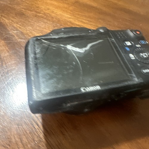 Canon PowerShot SX170 IS 16.0MP Digital Camera - Black For Parts - Picture 6 of 8