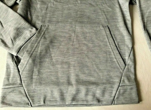 Champion C9 Boys' Textured Tech Fleece Hoodie Gray Sizes S, XS - Picture 3 of 4