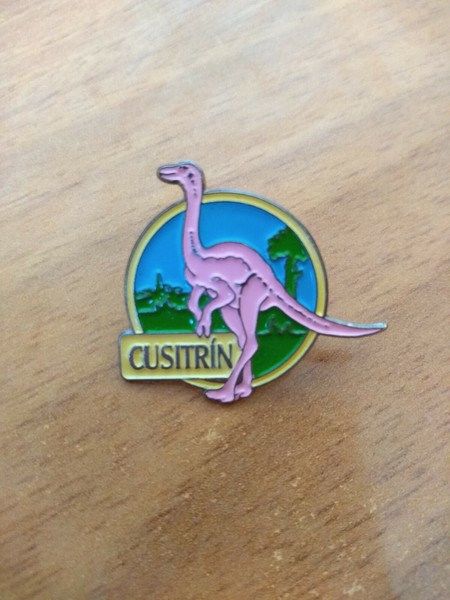 Pin dinosaurio Cusitrín