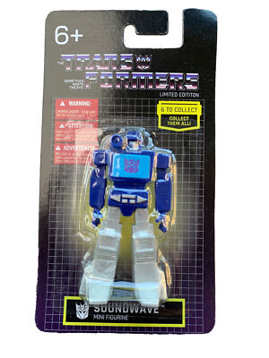 Miniatur-Figurine Transformers Soundwave Edition Limitée 6,5 cm Hasbro Collector